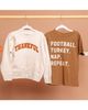 Sweet Wink Sweet Wink Boys' Football Turkey Nap Repeat Thanksgiving Short Sleeve T-Shirt - 4