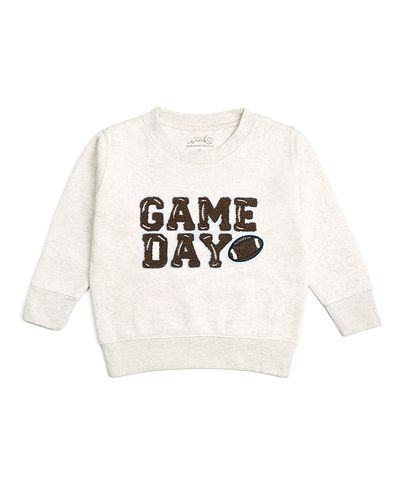 Sweet Wink Sweet Wink Boys' Game Day Patch Sweatshirt