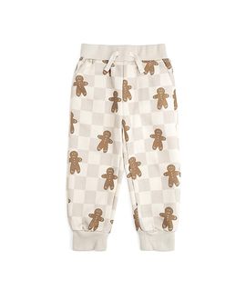 Sweet Wink Sweet Wink Boys' Gingerbread Christmas Checkered Jogger