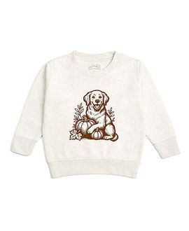 Sweet Wink Sweet Wink Boys' Golden Retriever Harvest Sweatshirt