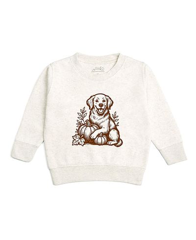 Sweet Wink Sweet Wink Boys' Golden Retriever Harvest Sweatshirt