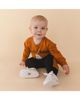 Sweet Wink Sweet Wink Boys' Little Boo Patch Halloween Long Sleeve Romper - 2