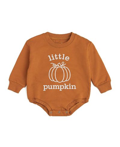 Sweet Wink Sweet Wink Boys' Little Pumpkin Long Sleeve Romper