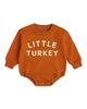 Sweet Wink Sweet Wink Boys' Little Turkey Thanksgiving Long Sleeve Romper - 1