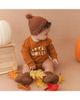 Sweet Wink Sweet Wink Boys' Little Turkey Thanksgiving Long Sleeve Romper - 4