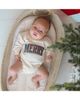Sweet Wink Sweet Wink Boys' Merry Tartan Patch Christmas Long Sleeve Romper - 3