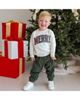 Sweet Wink Sweet Wink Boys' Merry Tartan Patch Christmas Sweatshirt - 2