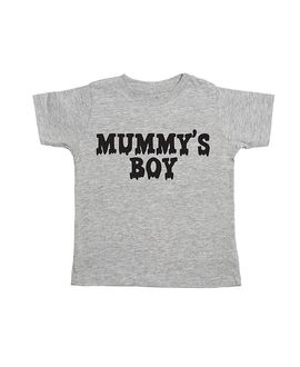 Sweet Wink Sweet Wink Boys' Mummy's Boy Halloween Short Sleeve T-Shirt