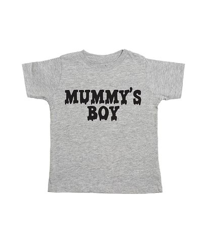Sweet Wink Sweet Wink Boys' Mummy's Boy Halloween Short Sleeve T-Shirt