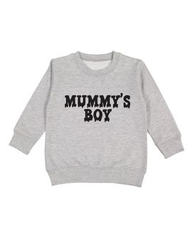 Sweet Wink Sweet Wink Boys' Mummy's Boy Halloween Sweatshirt