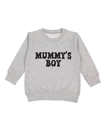 Sweet Wink Sweet Wink Boys' Mummy's Boy Halloween Sweatshirt