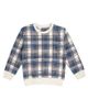 Sweet Wink Sweet Wink Boys' Navy Plaid Sweatshirt - 1