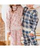 Sweet Wink Sweet Wink Boys' Navy Plaid Sweatshirt - 6