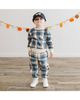 Sweet Wink Sweet Wink Boys' Navy Plaid Sweatshirt & Jogger Set - 2