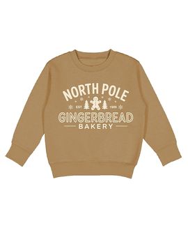 Sweet Wink Sweet Wink Boys' North Pole Gingerbread Christmas Sweatshirt