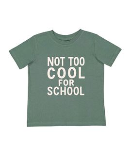 Sweet Wink Sweet Wink Boys' Not Too Cool For School Short Sleeve T-Shirt