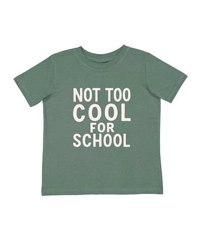 Sweet Wink Sweet Wink Boys' Not Too Cool For School Short Sleeve T-Shirt