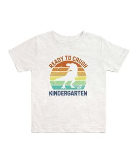 Sweet Wink Sweet Wink Boys' Ready to Crush Kindergarten Short Sleeve T-Shirt