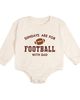 Sweet Wink Sweet Wink Boys' Sundays Are For Football Long Sleeve Romper - 1