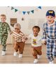 Sweet Wink Sweet Wink Boys' Teddy Bear Patch Striped Sweatshirt - 5
