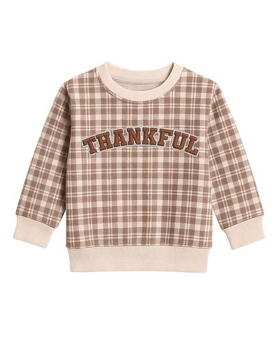 Sweet Wink Sweet Wink Boys' Thankful Patch Thanksgiving Sweatshirt