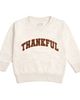 Sweet Wink Sweet Wink Boys' Thankful Patch Varsity Thanksgiving Sweatshirt - 1