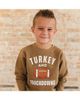Sweet Wink Sweet Wink Boys' Turkey and Touchdowns Thanksgiving Sweatshirt - 4
