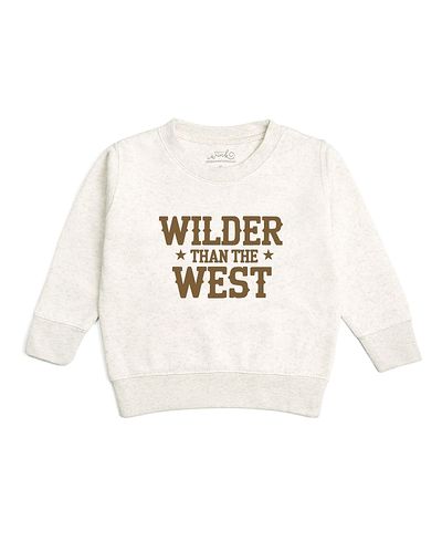 Sweet Wink Sweet Wink Boys' Wilder Than The West Western Sweatshirt