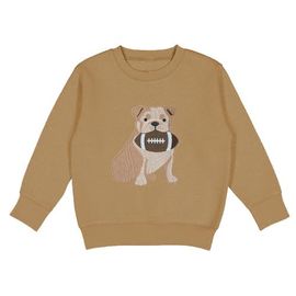 Sweet Wink Sweet Wink Bulldog Football Patch Sweatshirt