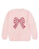 Sweet Wink Sweet Wink Candy Cane Sequin Bow Patch Christmas Women's Sweater - 3