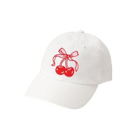Sweet Wink Sweet Wink Cherry Bow Patch Baseball Hat
