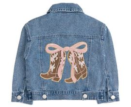 Sweet Wink Sweet Wink Cowgirl Cutie Patch Western Denim Jacket 