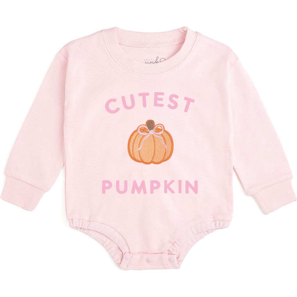 Sweet Wink Sweet Wink Cutest Pumpkin Patch Long Sleeve Romper