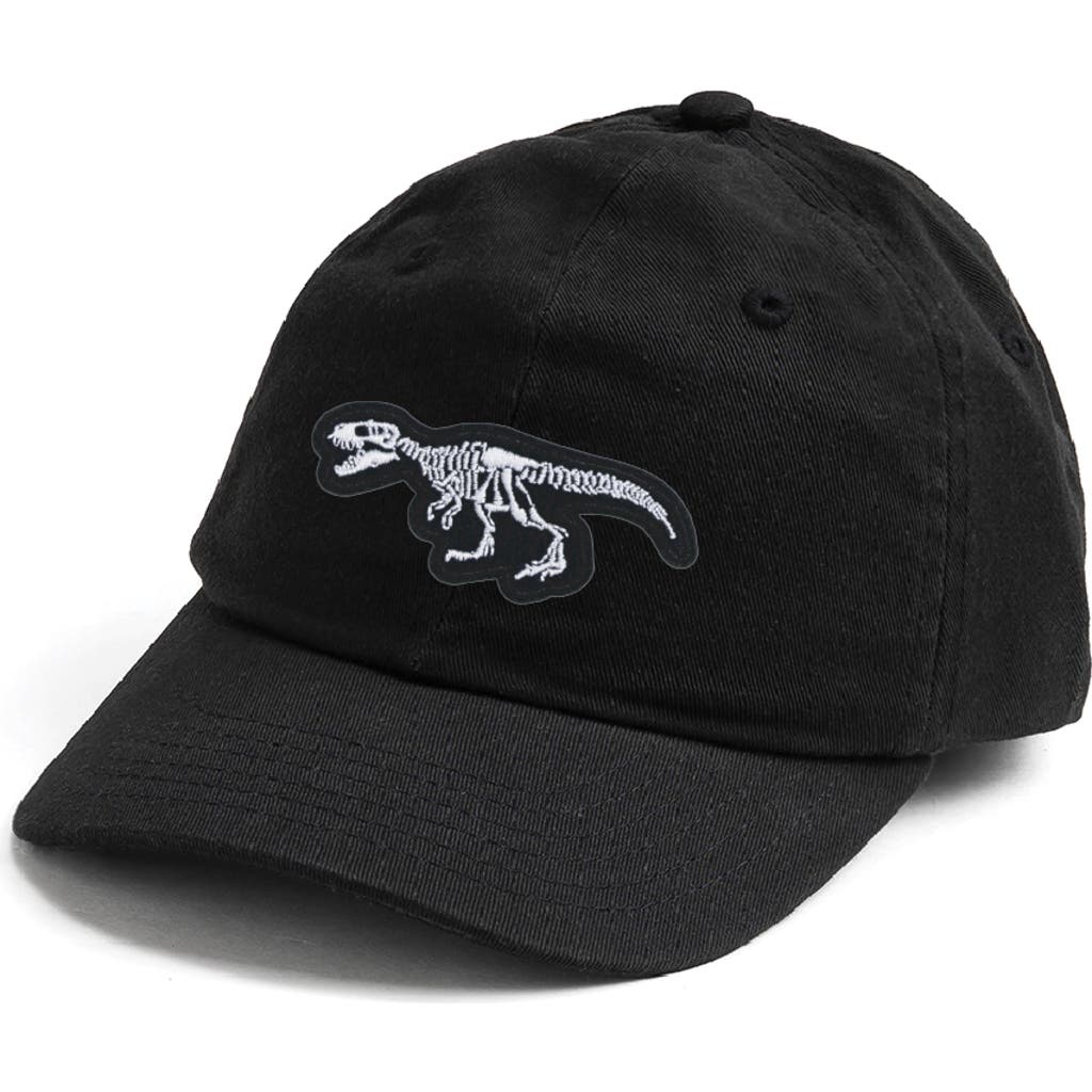 Sweet Wink Sweet Wink Dinosaur Skeleton Patch Halloween Baseball Hat