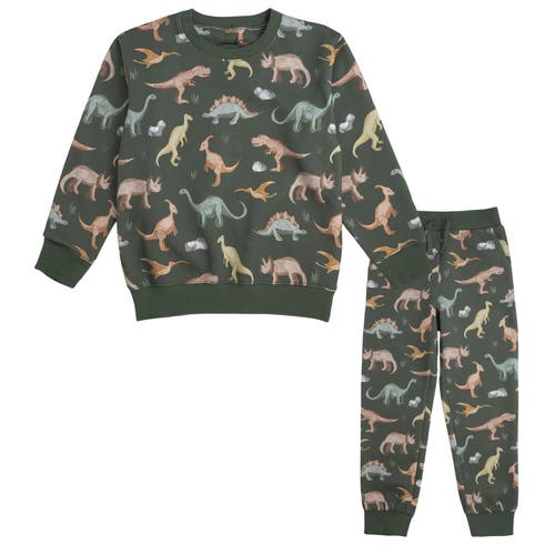 Sweet Wink Sweet Wink Dinosaurs Rock Sweatshirt & Jogger Set