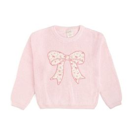 Sweet Wink Sweet Wink Ditsy Floral Bow Knit Sweater
