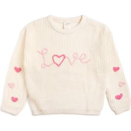 Sweet Wink Sweet Wink Ditsy Love Knit Sweater