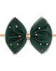 Sweet Wink Sweet Wink Emerald Rhinestone Christmas Tulle Bow Baby Headband (Baby) - 1