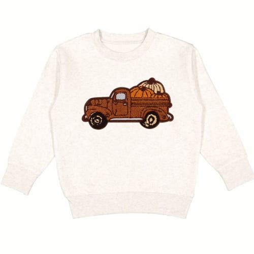 Sweet Wink Sweet Wink Fall Truck Patch Sweatshirt
