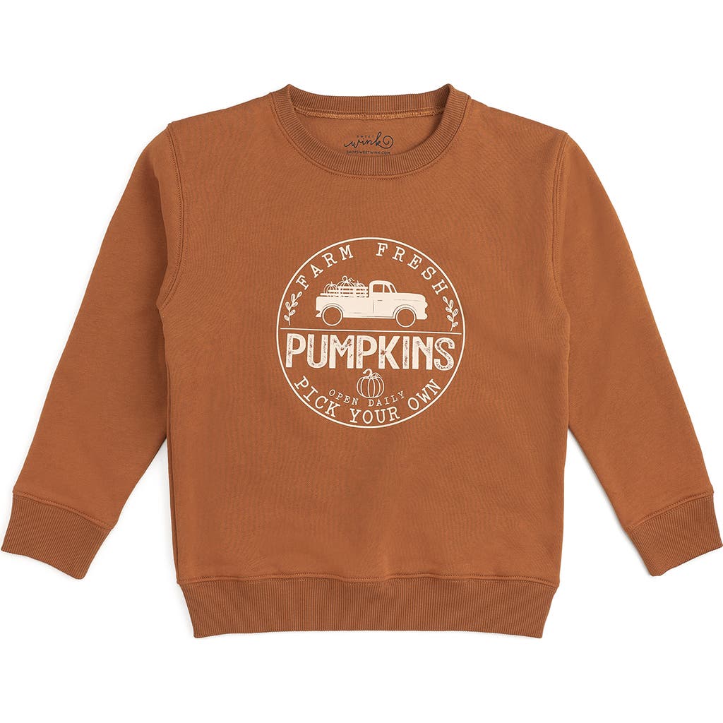 Sweet Wink Sweet Wink Farm Fresh Pumpkins Sweatshirt