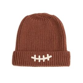 Sweet Wink Sweet Wink Football Lace Patch Beanie