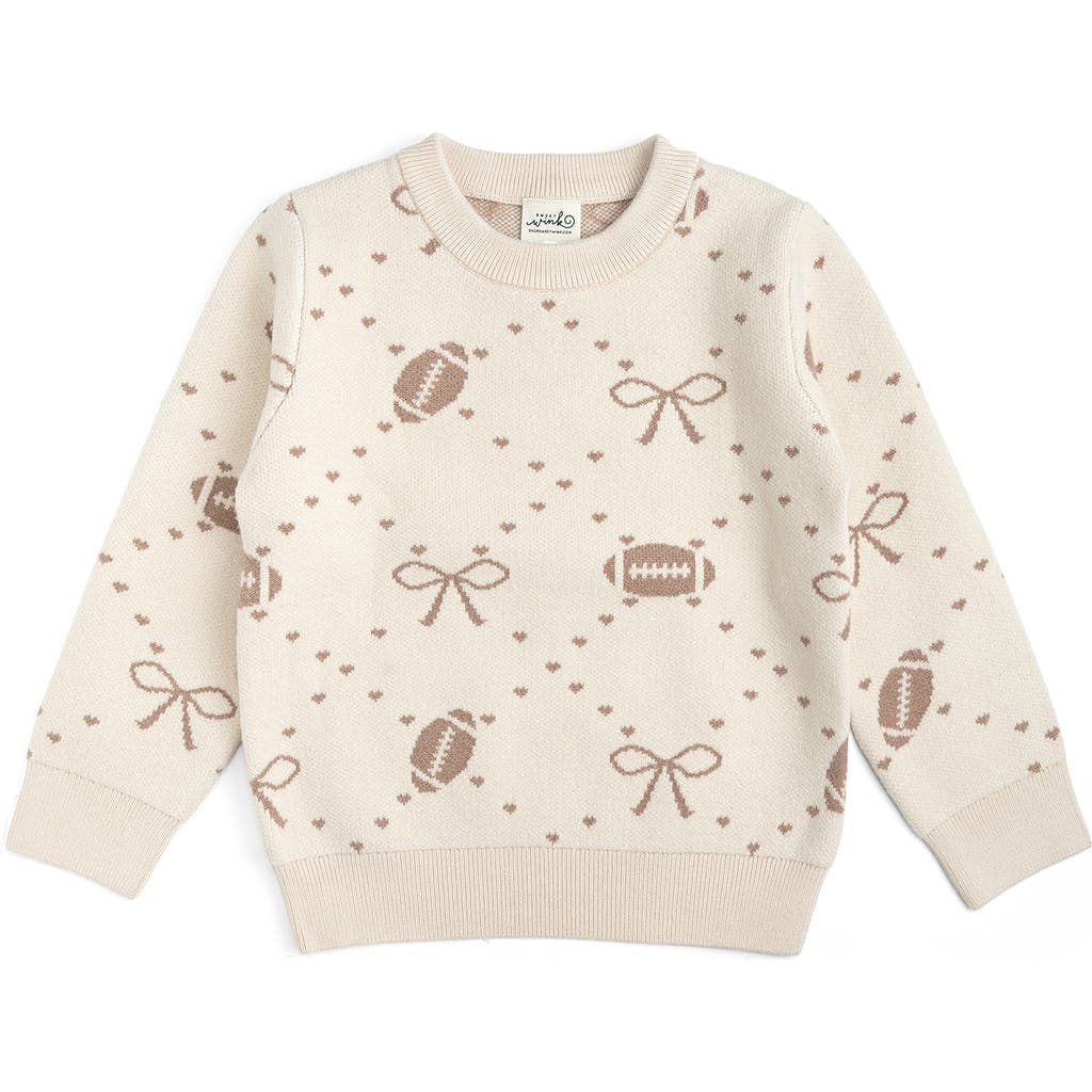 Sweet Wink Sweet Wink Football Trellis Sweater