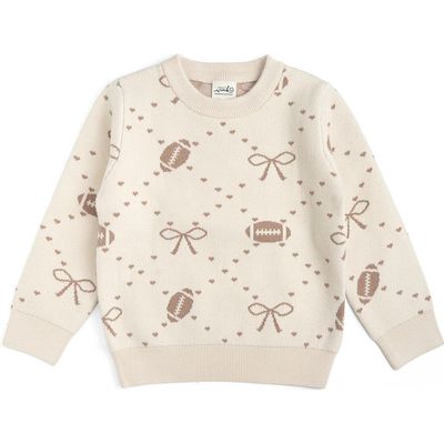 Sweet Wink Sweet Wink Football Trellis Sweater