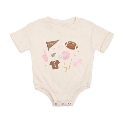 Sweet Wink Sweet Wink Game Day Icon Short Sleeve Romper