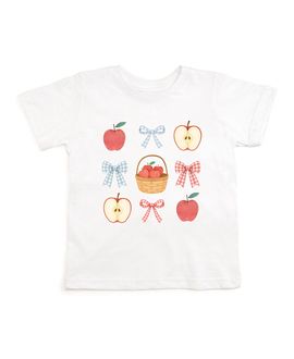 Sweet Wink Sweet Wink Girls' Apple Picking Cutie Short Sleeve T-Shirt