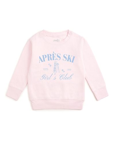 Sweet Wink Sweet Wink Girls' Apres Ski Girl's Club Sweatshirt