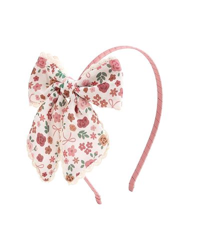 Sweet Wink Sweet Wink Girls' Berry Floral Bow Headband