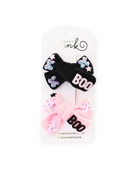 Sweet Wink Sweet Wink Girls' Boo Bows Halloween Clip Set