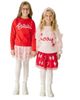 Sweet Wink Sweet Wink Girls' Candy Cane Bow Printed Christmas Tutu - 4