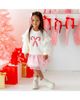 Sweet Wink Sweet Wink Girls' Candy Cane Christmas Gemstone Bow Clip - 2